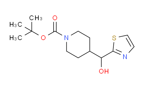 CAS No. 333986-19-9, 1-Boc-4-(Hydroxythiazol-2-yl-methyl)piperidine