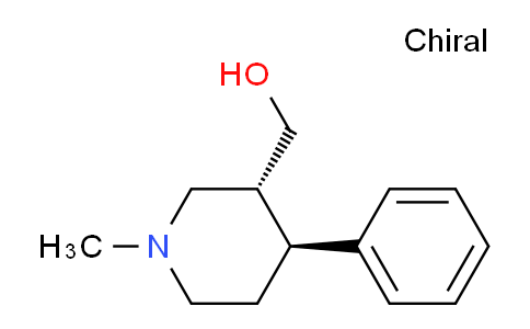 CAS No. 50373-13-2, (trans-1-Methyl-4-phenylpiperidin-3-yl)methanol