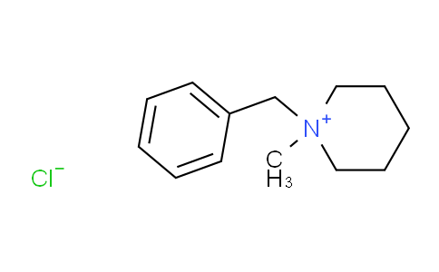 CAS No. 13127-28-1, 1-Benzyl-1-methylpiperidin-1-ium chloride