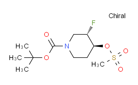 MC775315 | 1070896-84-2 | (3S,4S)-tert-Butyl 3-fluoro-4-((methylsulfonyl)oxy)piperidine-1-carboxylate