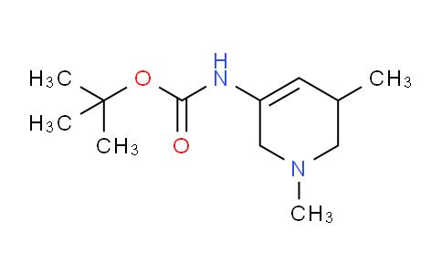 CAS No. 1934934-73-2, tert-butyl N-(1,3-dimethyl-3,6-dihydro-2H-pyridin-5-yl)carbamate