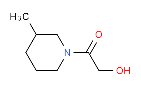 CAS No. 82554-10-7, 2-hydroxy-1-(3-methylpiperidin-1-yl)ethan-1-one