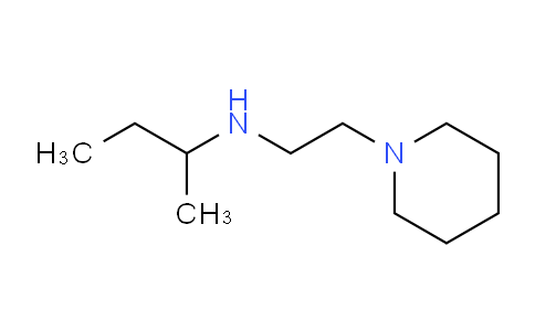 CAS No. 1178460-98-4, (butan-2-yl)[2-(piperidin-1-yl)ethyl]amine