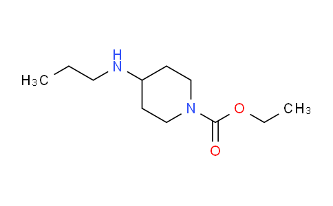 CAS No. 1020984-28-4, ethyl 4-(propylamino)piperidine-1-carboxylate