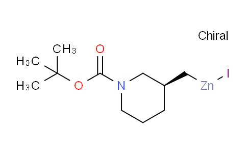 CAS No. 2135683-35-9, [(3S)-1-tert-Butoxycarbonyl-3-piperidyl]methylzinc iodide, 0.5M in THF