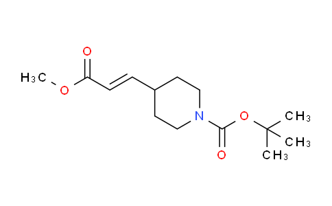 CAS No. 194933-85-2, (E)-tert-Butyl 4-(3-methoxy-3-oxoprop-1-en-1-yl)piperidine-1-carboxylate
