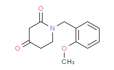 CAS No. 1543082-97-8, 1-(2-Methoxybenzyl)piperidine-2,4-dione
