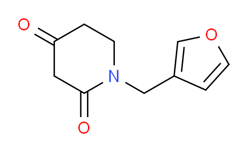 CAS No. 1600339-00-1, 1-(Furan-3-ylmethyl)piperidine-2,4-dione