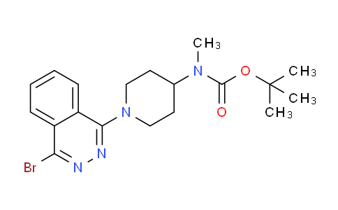 CAS No. 1258861-47-0, tert-butyl N-[1-(4-bromophthalazin-1-yl)piperidin-4-yl]-N-methylcarbamate