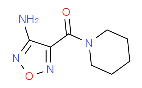 CAS No. 329922-46-5, (4-Amino-1,2,5-oxadiazol-3-yl)(piperidin-1-yl)methanone