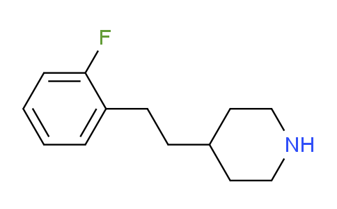 CAS No. 614731-85-0, 4-(2-Fluorophenethyl)piperidine