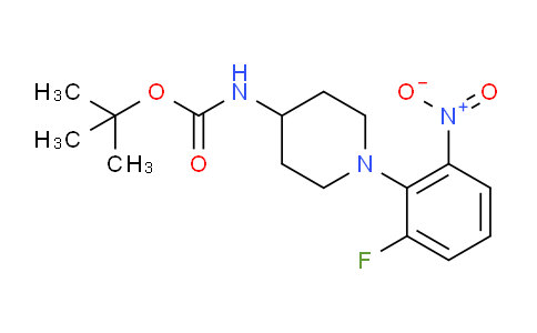 DY775455 | 1233951-67-1 | tert-butyl (1-(2-fluoro-6-nitrophenyl)piperidin-4-yl)carbamate