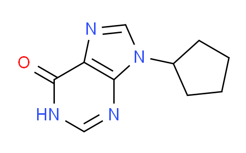 CAS No. 5444-82-6, 9-Cyclopentyl-1H-purin-6(9H)-one