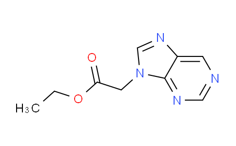 CAS No. 55175-34-3, Ethyl 2-(9H-purin-9-yl)acetate