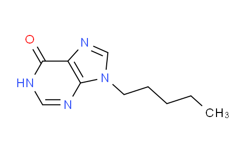 CAS No. 6627-29-8, 9-Pentyl-1H-purin-6(9H)-one