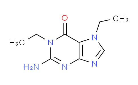 CAS No. 105612-74-6, 2-Amino-1,7-diethyl-1H-purin-6(7H)-one