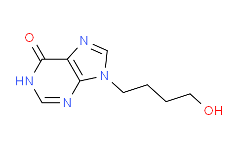 CAS No. 87063-67-0, 9-(4-Hydroxybutyl)-1H-purin-6(9H)-one