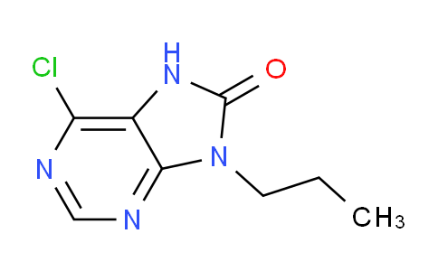 CAS No. 1708079-76-8, 6-Chloro-9-propyl-7H-purin-8(9H)-one