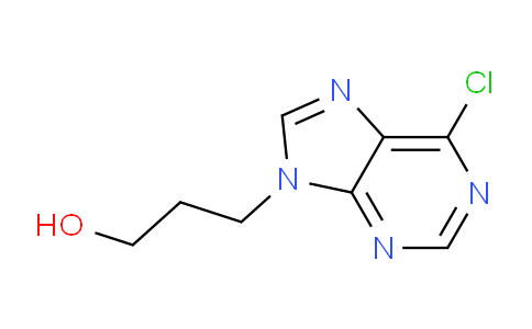 CAS No. 944-81-0, 3-(6-Chloro-9H-purin-9-yl)propan-1-ol