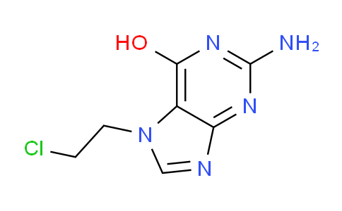 CAS No. 22247-87-6, 2-Amino-7-(2-chloroethyl)-7H-purin-6-ol