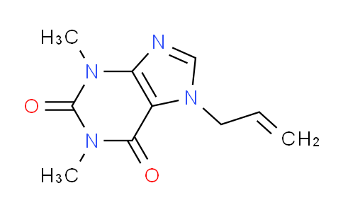 CAS No. 61444-26-6, 7-Allyl-1,3-dimethyl-3,7-dihydro-1H-purine-2,6-dione