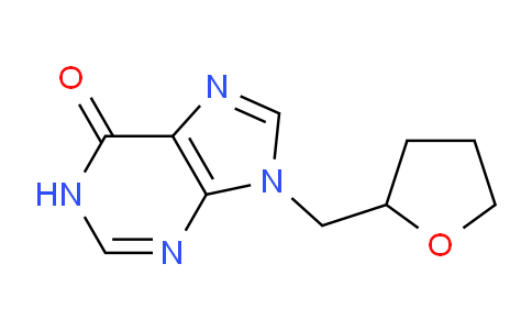CAS No. 937599-88-7, 9-((Tetrahydrofuran-2-yl)methyl)-1H-purin-6(9H)-one