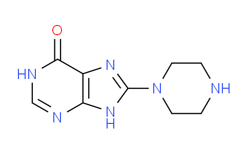 CAS No. 326019-67-4, 8-(Piperazin-1-yl)-1H-purin-6(9H)-one