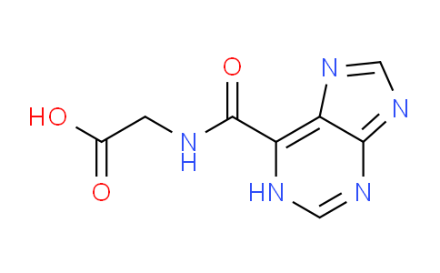 CAS No. 6729-58-4, 2-(1H-Purine-6-carboxamido)acetic acid