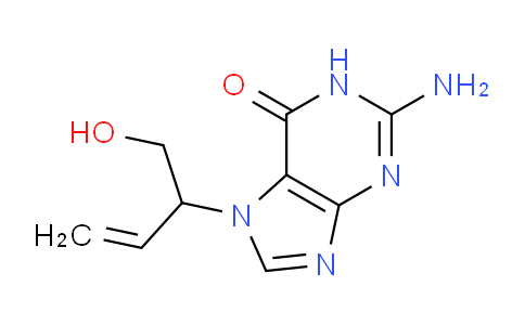 CAS No. 89315-24-2, 2-Amino-7-(1-hydroxybut-3-en-2-yl)-1H-purin-6(7H)-one