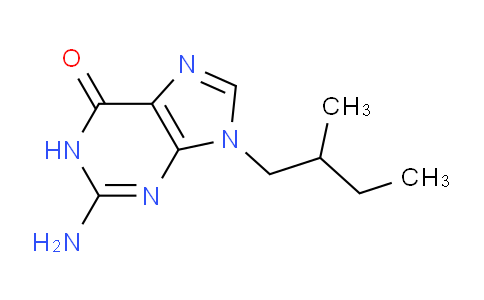 CAS No. 14937-70-3, 2-Amino-9-(2-methylbutyl)-1H-purin-6(9H)-one