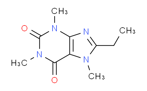 CAS No. 5426-50-6, 8-Ethyl-1,3,7-trimethyl-1H-purine-2,6(3H,7H)-dione