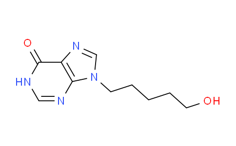 CAS No. 7292-60-6, 9-(5-Hydroxypentyl)-1H-purin-6(9H)-one