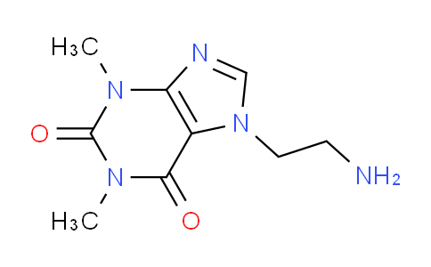 CAS No. 35206-02-1, 7-(2-Aminoethyl)-1,3-dimethyl-1H-purine-2,6(3H,7H)-dione