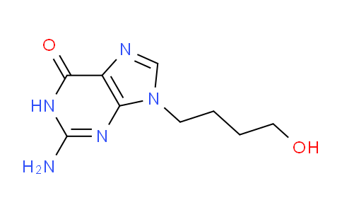 CAS No. 23169-37-1, 2-Amino-9-(4-hydroxybutyl)-1H-purin-6(9H)-one