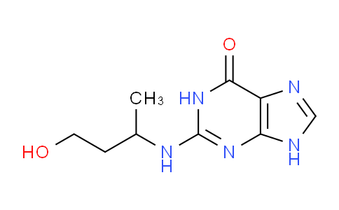 CAS No. 85352-98-3, 2-((4-Hydroxybutan-2-yl)amino)-1H-purin-6(9H)-one