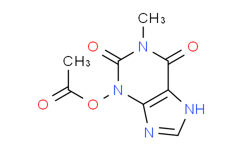 CAS No. 34618-14-9, 1-Methyl-2,6-dioxo-1H-purin-3(2H,6H,7H)-yl acetate