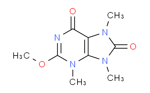 CAS No. 817631-42-8, 2-Methoxy-3,7,9-trimethyl-3H-purine-6,8(7H,9H)-dione
