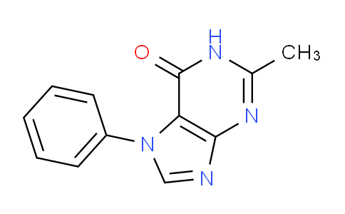 CAS No. 83325-02-4, 2-Methyl-7-phenyl-1H-purin-6(7H)-one