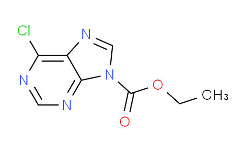 CAS No. 18753-73-6, Ethyl 6-chloro-9H-purine-9-carboxylate