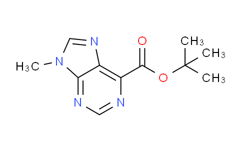 CAS No. 1956385-87-7, tert-Butyl 9-methyl-9H-purine-6-carboxylate