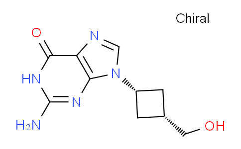 CAS No. 125962-37-0, 2-Amino-9-(cis-3-(hydroxymethyl)cyclobutyl)-1H-purin-6(9H)-one