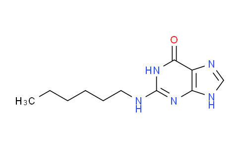 CAS No. 123994-82-1, 2-(Hexylamino)-1H-purin-6(9H)-one
