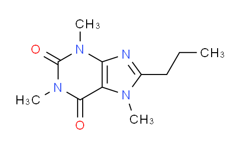 CAS No. 35629-13-1, 1,3,7-Trimethyl-8-propyl-3,7-dihydro-1H-purine-2,6-dione