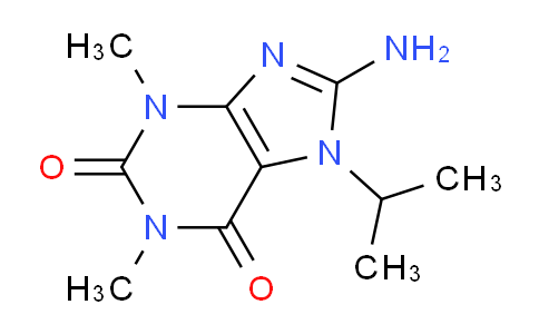 CAS No. 155581-79-6, 8-Amino-7-isopropyl-1,3-dimethyl-1H-purine-2,6(3H,7H)-dione