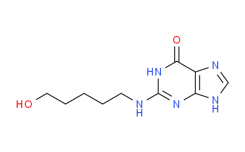 CAS No. 123994-83-2, 2-((5-Hydroxypentyl)amino)-1H-purin-6(9H)-one