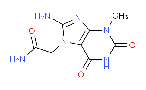 CAS No. 1370595-44-0, 2-(8-Amino-3-methyl-2,6-dioxo-2,3-dihydro-1H-purin-7(6H)-yl)acetamide