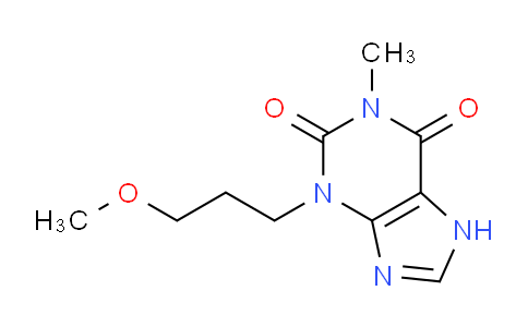 CAS No. 94733-92-3, 3-(3-Methoxypropyl)-1-methyl-1H-purine-2,6(3H,7H)-dione