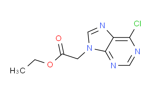 CAS No. 56791-59-4, Ethyl 2-(6-chloro-9H-purin-9-yl)acetate