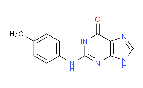 CAS No. 57338-66-6, 2-(p-Tolylamino)-1H-purin-6(9H)-one