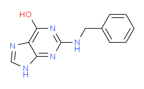 CAS No. 5711-37-5, 2-(Benzylamino)-9H-purin-6-ol